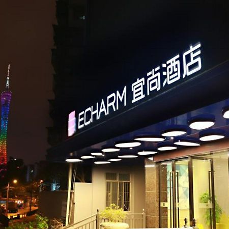 Echarm Hotel Guangzhou Kecun Metro Station Kültér fotó