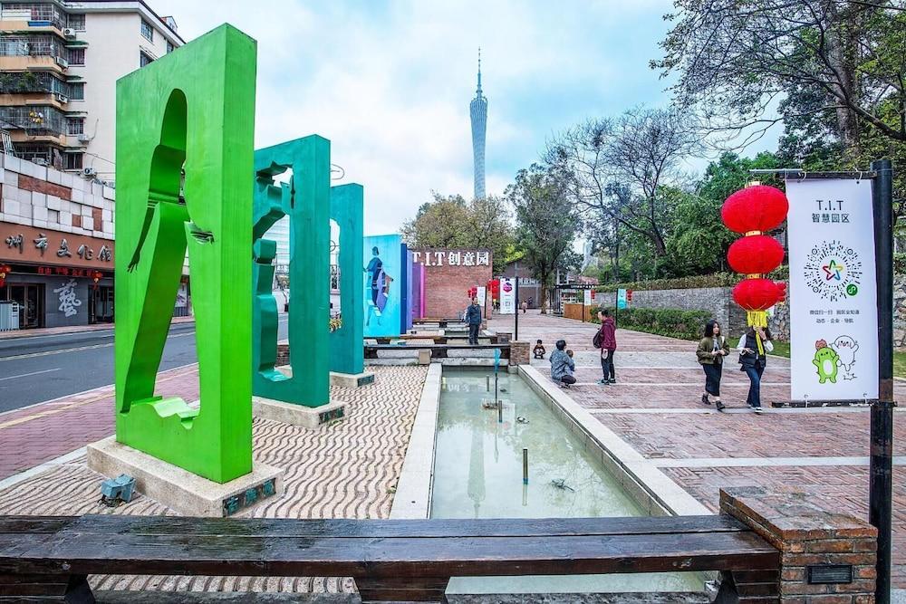 Echarm Hotel Guangzhou Kecun Metro Station Kültér fotó